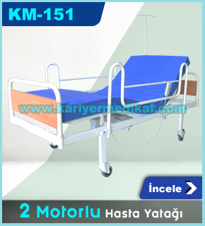 2 Motorlu Hasta Yatağı KM-151