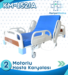 2 Motorlu Hasta Yatağı KM-152/A