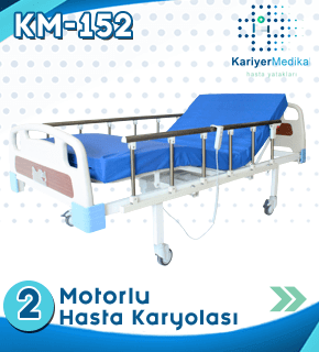 2 Motorlu Hasta Yatağı KM-152