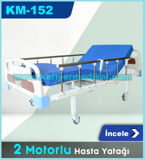 2 Motorlu Hasta Yatağı KM-152
