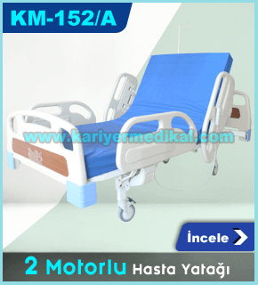 2 Motorlu Hasta Yatağı KM-152/A