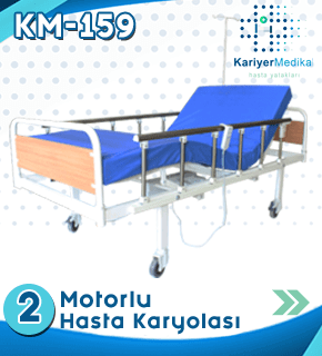 2 Motorlu Hasta Yatağı KM-159