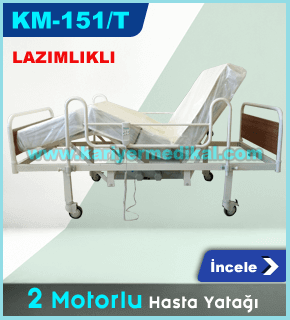 Lazımlıklı Hasta Yatağı KM-151/T