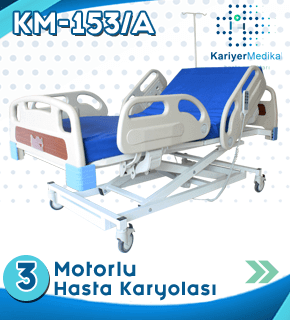 3 Motorlu Hasta Yatağı KM-153/A