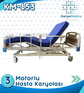 3 Motorlu Hasta Yatağı KM-153