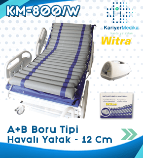 Boru tipi havalı yatak 12 cm kalınlık