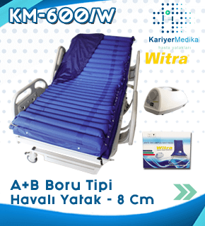 Boru tipi havalı yatak 8 cm kalınlık