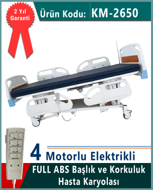 4 Motorlu Full Abs Hasta Karyolası