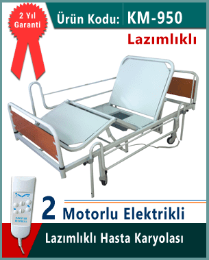 Lazımlıklı Hasta Karyolası