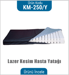 Lazer Kesimli Hasta Yatağı