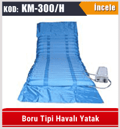 Ventilasyonlu Boru Tipi Havalı Yatak