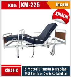 Kiralık ekonomik hasta karyolası