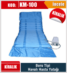 Boru tipi kiralık havalı yatak