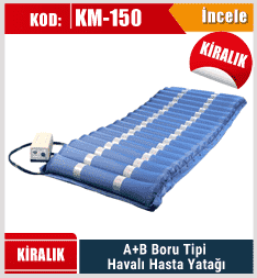 Kiralık A+B hava ventilasyonlu havalı yatak 